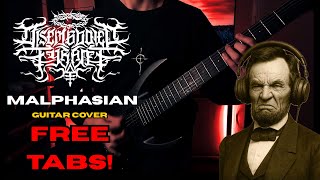 DISEMBODIED TYRANT - MALPHASIAN | GUITAR COVER + TABS!