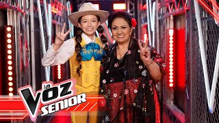 María Nelfi y María Liz cantan ‘Amor eterno’ en la Semifinal | La Voz Senior Colombia