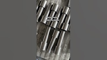 We polish these graphite parts with smooth surfaces.