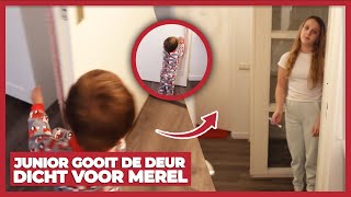 JUNIOR GOOIT DE DEUR DICHT IN MEREL'S GEZICHT!! - #849