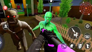 Scary Zombie FPS Shooting _ House mode _ Android GamePlay #4 screenshot 5