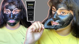 FIRST TIME USING A BLACK PEEL OFF MASK screenshot 5