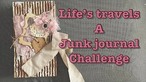 Soft Grunge Travel Junk Journal Tutorial | Easy Journal Build 