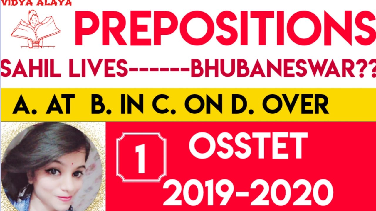 osstet exam 2020|osstet English grammar class|prepositions (part-1)