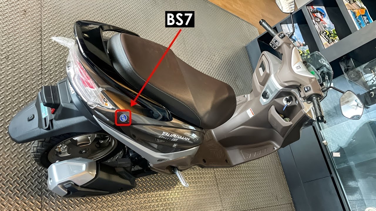 Наконец-то новый запуск 2025 Новый Suzuki Burgman Street 125 EX E20 Новый серый обзор💪5 новых фун...