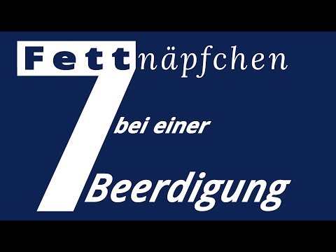 Video: Wie Man Sich Für Beerdigungen Für Frauen Und Männer Kleidet