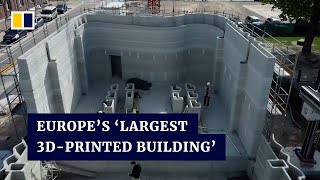 Construction of ‘Europe’s largest 3D-printed building’ in Germany to take only 140 hours to finish