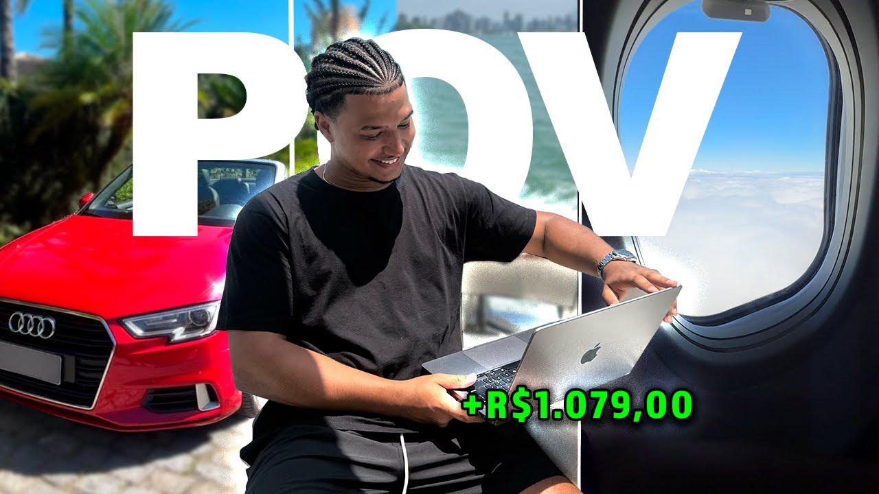 POV: ROTINA REALISTA DE UM JOVEM QUE GANHA DINHEIRO COM O CELULAR