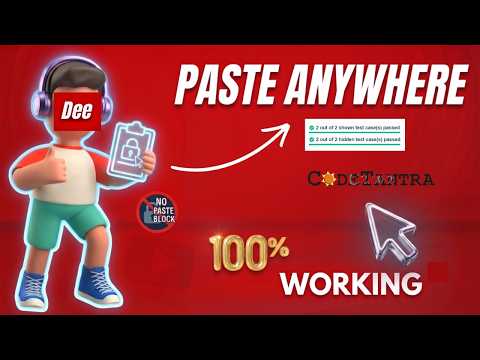How to Copy Paste in any website/ Codetantra (Easy Bypass)