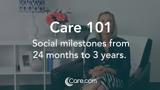 Social milestones from 24 months to 3 years Profile