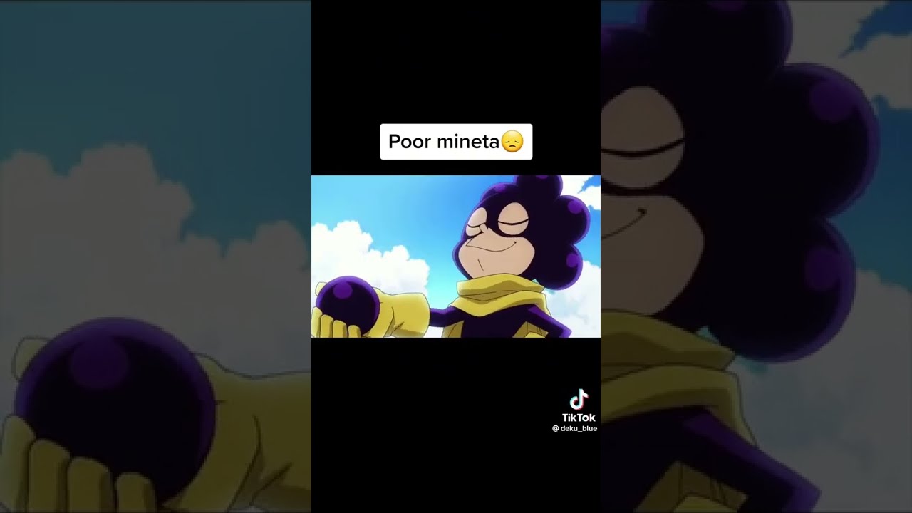Yeah Poor Mineta Bnha Mha
