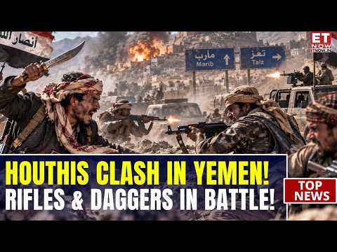 Yemen Erupts In Close-Range Fighting: Houthis Clash With Rifles & Daggers | Marib, Taiz Tensions