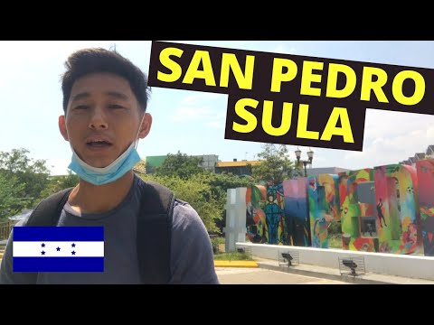 Walking streets of San Pedro Sula, Honduras