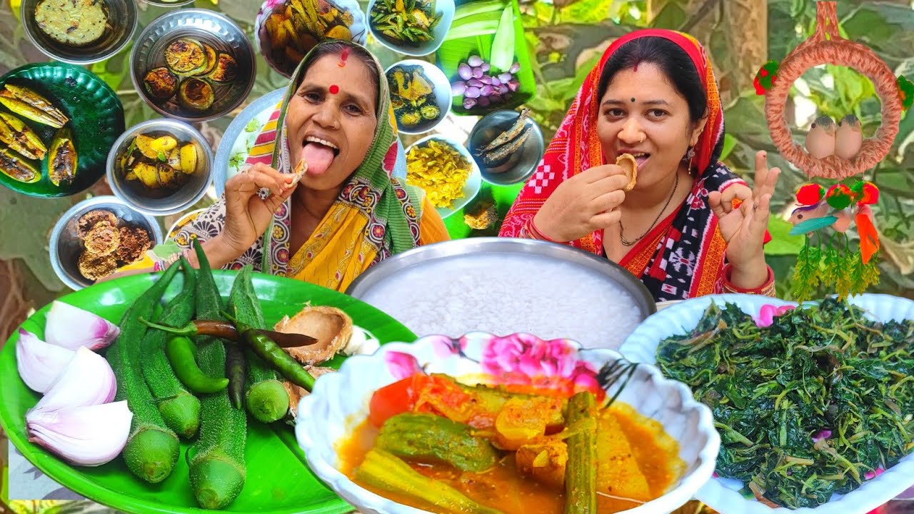 Village Deshi Eating || Pakhala@Villageeatingodia