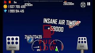 Hill Climb Racing : The Rocket & Moon 7409m (Current World Record! ) screenshot 4