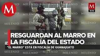 Tras captura, resguardan a 'El Marro' en la AIC de Guanajuato
