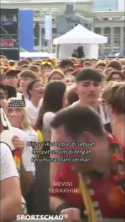 Fans Spanyol ini uji nyali 😬