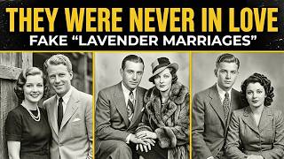 When Hollywood Covered Up Love with 15 'Lavender Marriages'!