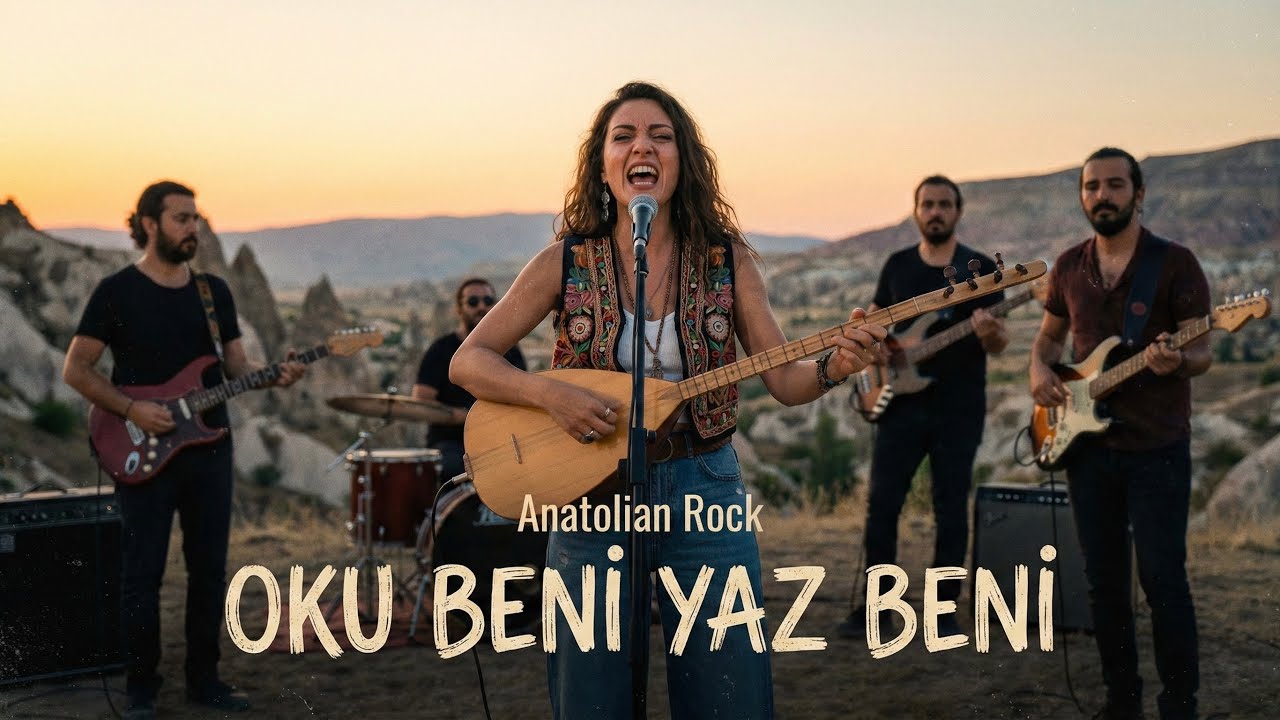 Oku Beni Yaz Beni - Anatolian Rock Cover (Efsane Yorum)