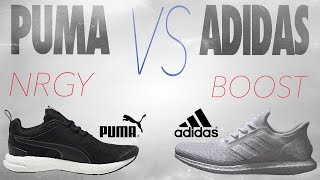 Puma NRGY vs Adidas Boost! - YouTube