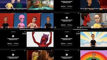 16 plotagon toons movie played at the same time part 3