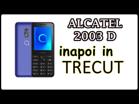 Alcatel 2003 D - Review in limba romana