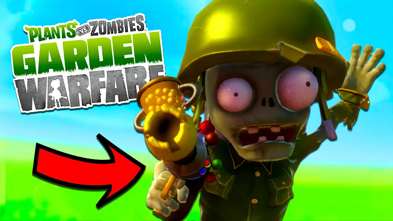 ¡SOLDADO SIN MÁS PERO ÉPICO! - Plants vs Zombies Garden Warfare 1 - YouTube