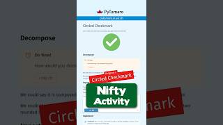 👩‍💻 Program a Circled Checkmark in #Python with #PyTamaro