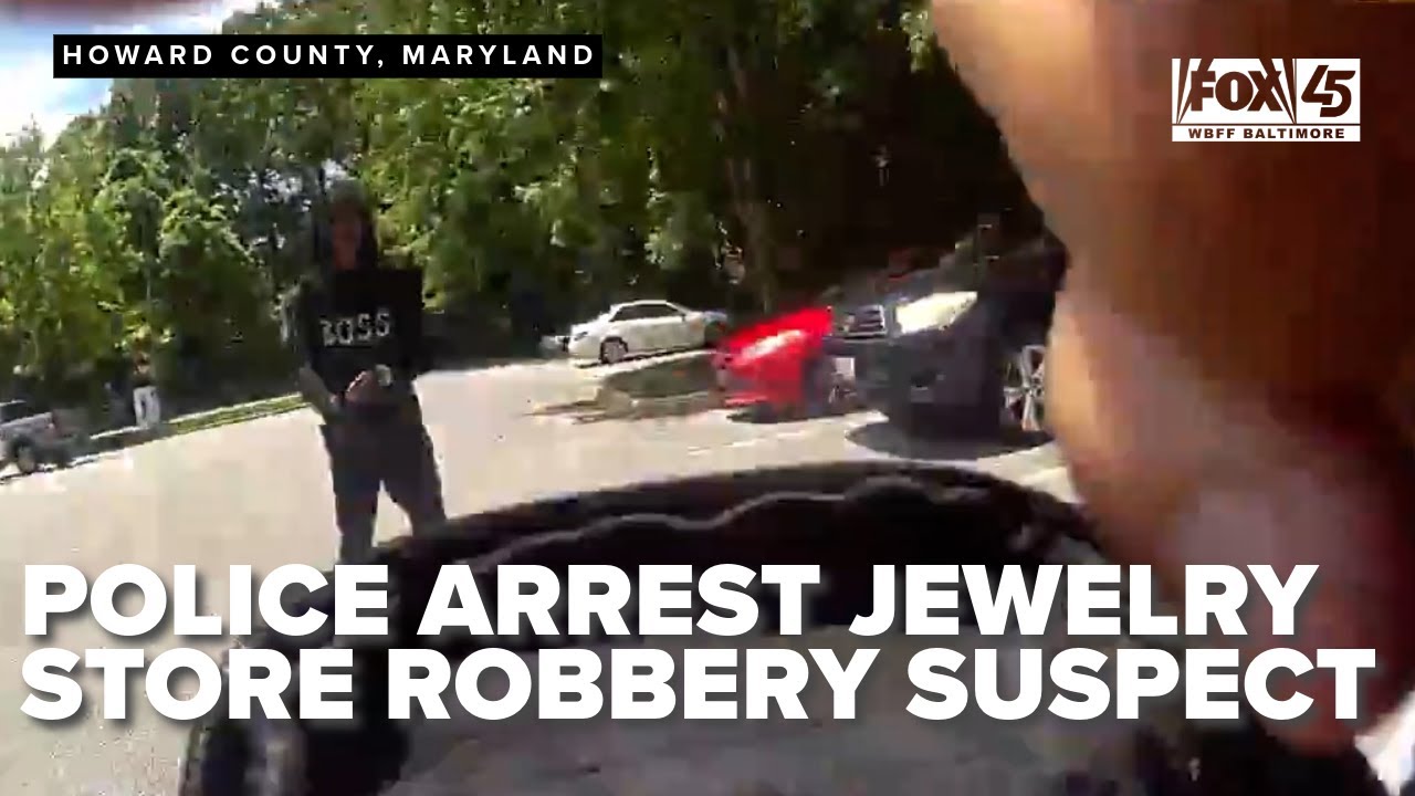 Howard County Police take down suspect after jewelry store robbery ...