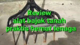 Review alat bajak tanah praktis cepat hemat tenaga