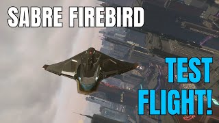 Star Citizen / Aegis Sabre Firebird - First Flight! / v3.23.1