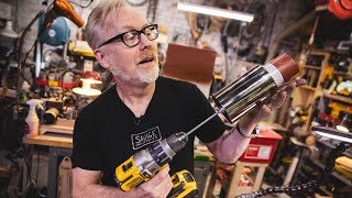 Adam Savage's Favorite Tools: Drill Powered Paint Can Mixer!