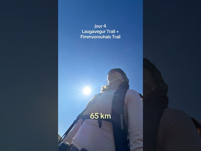 dernière journée de trail, it was amazinnnng.🥹 #hiking #iceland