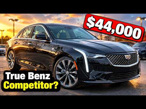 2026 Cadillac CT4 Luxury 2.0T POV Test Drive & Review