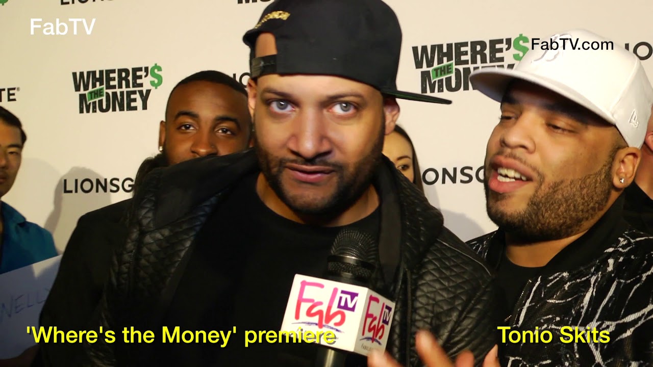 skits aadi Tonio Skits at the 'Where's the Money' premiere on FabulousTV
