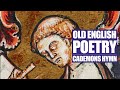 Old english poetry cdmons hymn reading and analysis