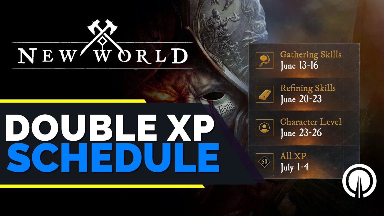 New World XP Extravaganza Weekly Bonus Calendar