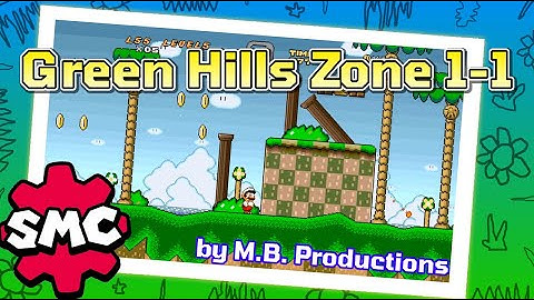 Super Mario Construct: Green Hills Zone 1-1 by M.B. Productions