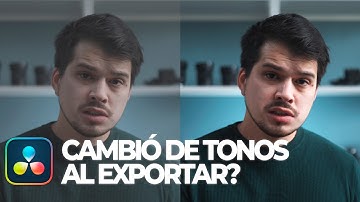 RESUELTO: Cambio de Tonos al Exportar en Mac - DaVinci Resolve Tutorial