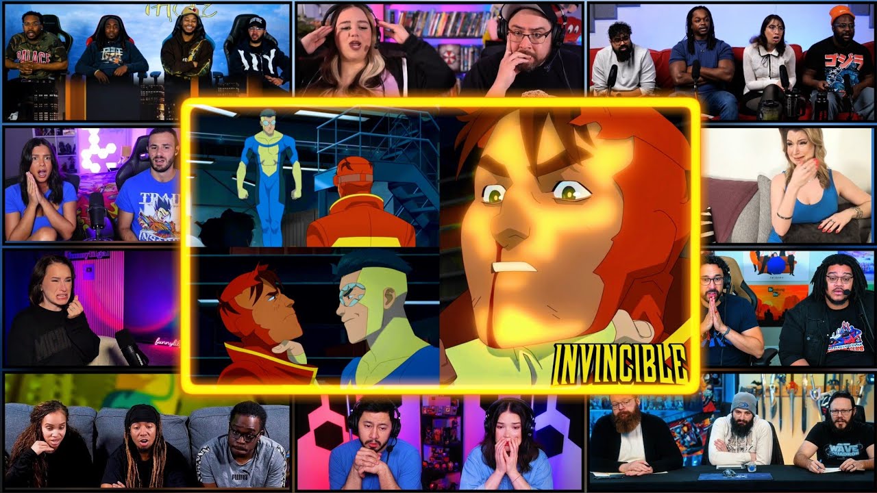 Rexplode Sad Youtubers React Sadly To REXPLODE'S SACRIFICE | Invincible S3 Ep 7 Sad ...