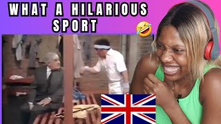The Two Ronnies - The Squash game  |British Comedy Reation