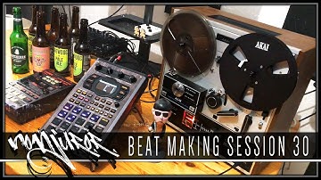 SP-404 MKII Boom Bap recorded to Reel-To-Reel | BEAT MAKING SESSION No. 30