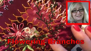 Lets Make A Crazy Quilt Pt 15 Flowering Branches Danceswithpitbulls