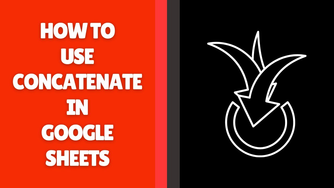 Как использовать функцию CONCATENATE в Google Sheets