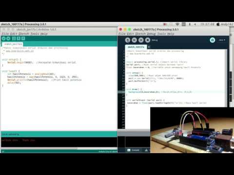 Basic Komunikasi Serial Arduino dan Processing