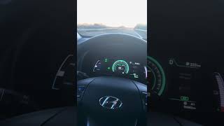 Hyundai Kona Electric Lane Keeping Assist (LKA) in action