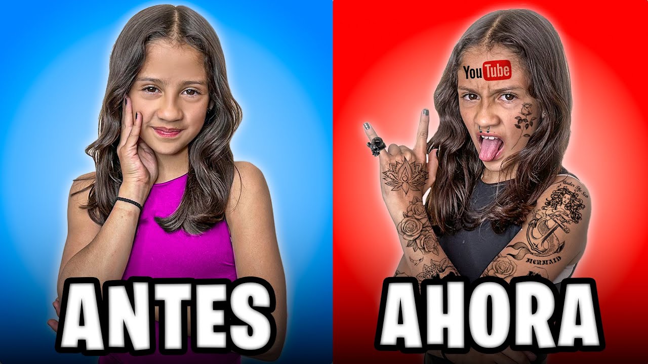 LE HAGO más de 100 TATUAJES REALES a la HIJA DE @RONALD MC DONALDS