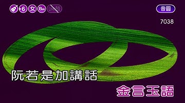 金包銀~蔡秋鳳~女Bm調~伴奏~導唱丙