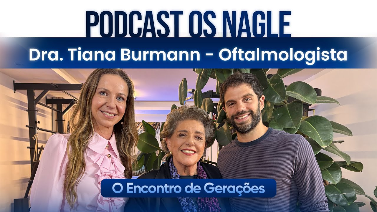 Capa do episódio: Quem emagrece rápido perde gordura do rosto. Dra. Tiana Burmann Os Nagle, Encontro de Gerações