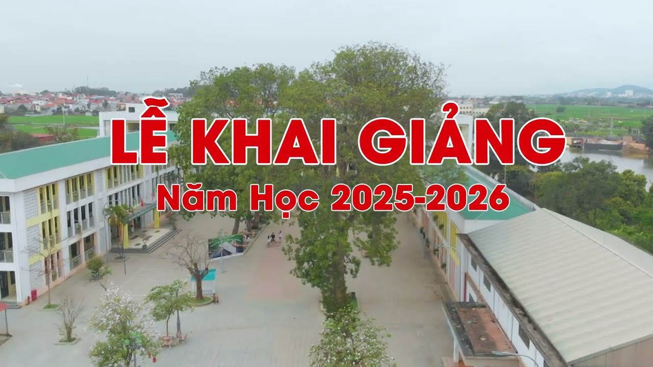 Khai giảng năm học mới 2025 THCS tân Dân